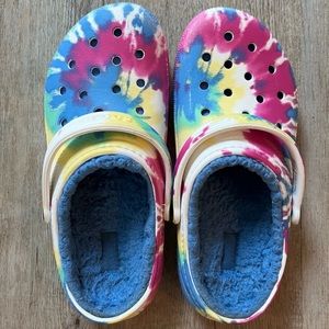 Crocs 🐊 - Crocband Clog Tie-Dyed size 4 Junior/Youth (Women’s size 6)